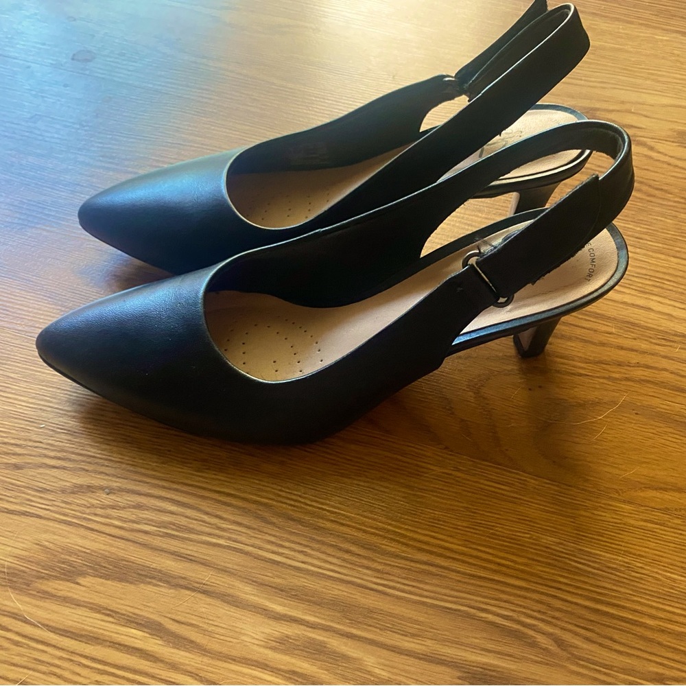 Clarks Slingback Pumps